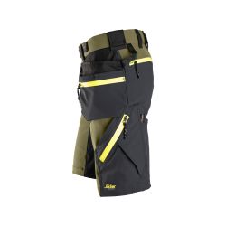 Kraťasy FlexiWork+ Softshell Stretch khaki - 3