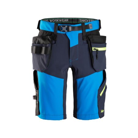 Kraťasy FlexiWork+ Softshell Stretch modré - 1