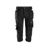 Kalhoty ¾ Pirate AllroundWork s PK černé - 1