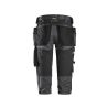 Kalhoty ¾ Pirate AllroundWork s PK šedé - 2