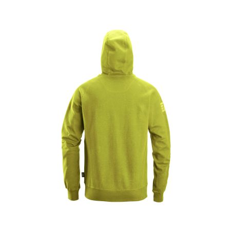 Mikina Snickers Workwear s kapucí Bright limetka - 2