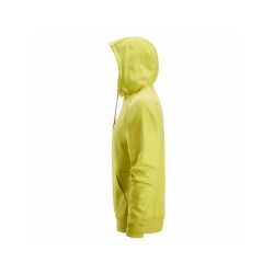 Mikina Snickers Workwear s kapucí Bright limetka - 3