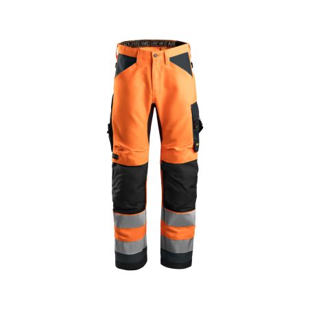 Kalhoty reflexní AllroundWork+, třída 2 oranžové - 1
