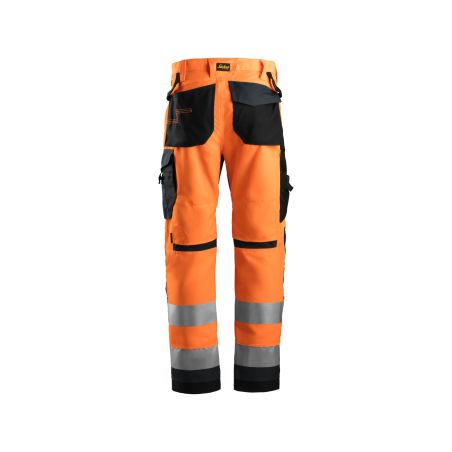 Kalhoty reflexní AllroundWork+, třída 2 oranžové - 2