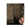 Softshellová bunda AllroundWork Stretch s kapucí khaki - 5