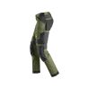 Pracovní kalhoty AllroundWork Stretch khaki - 3