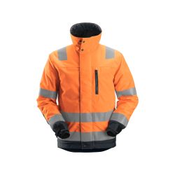 Zimní reflexní bunda AllroundWork 37.5®, třída 3 oranžová - 1