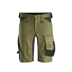Kraťasy AllroundWork Stretch khaki - 1