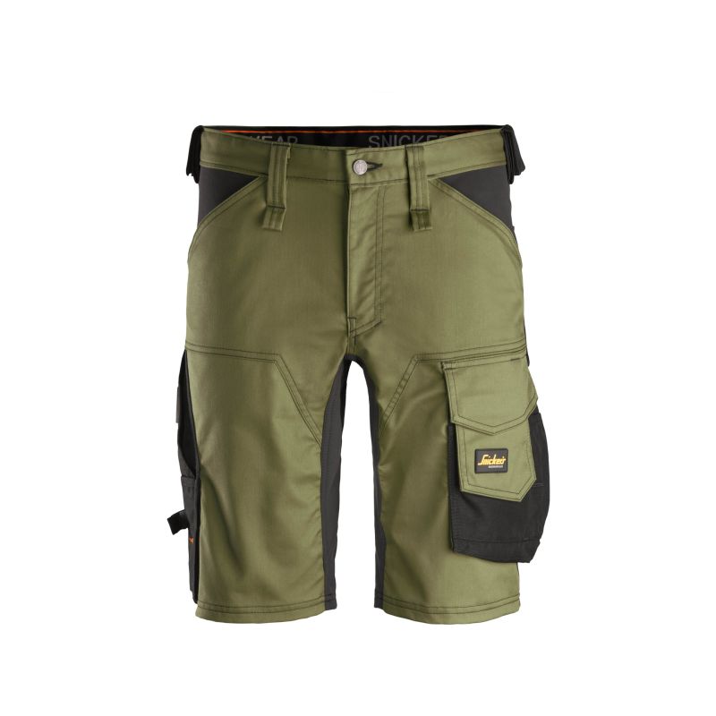 Kraťasy AllroundWork Stretch khaki - 1