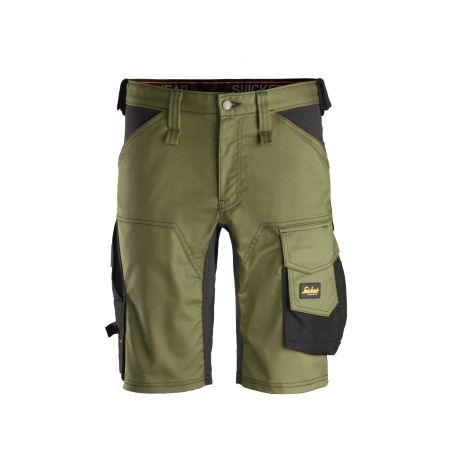 Kraťasy AllroundWork Stretch khaki - 1
