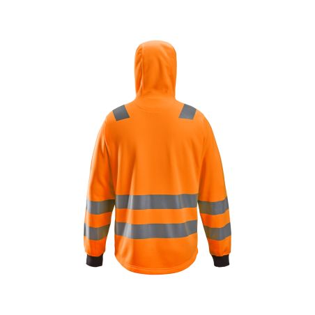 Reflexní mikina AllroundWork na zip, třída 2/3 oranžová - 2