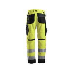 Kalhoty reflexní AllroundWork+, třída 2 žluté - 2