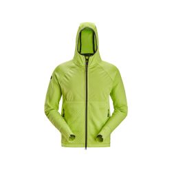 Mikina FlexiWork Active Comfort s kapucí limetková - 1