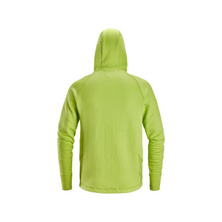 Mikina FlexiWork Active Comfort s kapucí limetková - 2