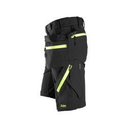 Kraťasy FlexiWork+ Softshell Stretch černé - 3
