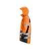Reflexní parka AW nepromokavá třída 3, oranžová - 3