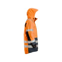 Reflexní parka AW nepromokavá třída 3, oranžová - 4