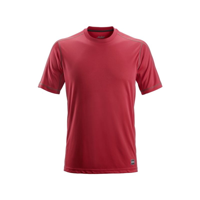 Triko AVS s krátkým rukávem červené - 1