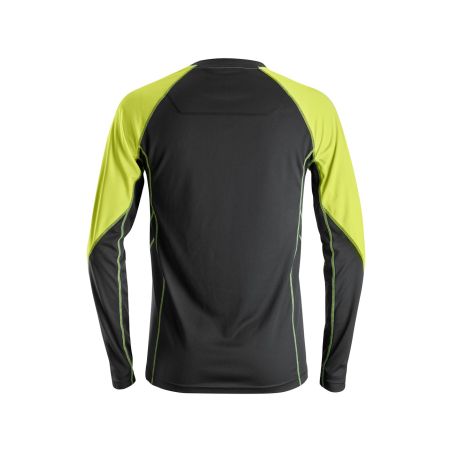 Triko Neon černé s dlouhým rukávem - 2
