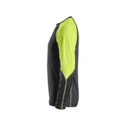 Triko Neon černé s dlouhým rukávem - 3