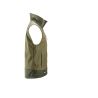 Softshellová vesta AllroundWork Stretch khaki - 2