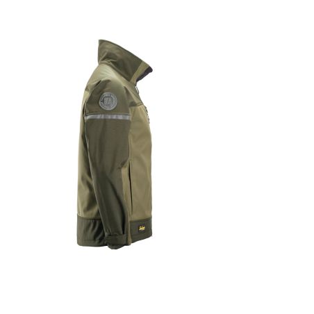 Softshellová bunda AllroundWork Stretch khaki - 2