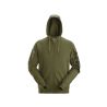 Mikina Snickers Workwear na zip s kapucí khaki - 1