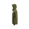 Mikina Snickers Workwear na zip s kapucí khaki - 3