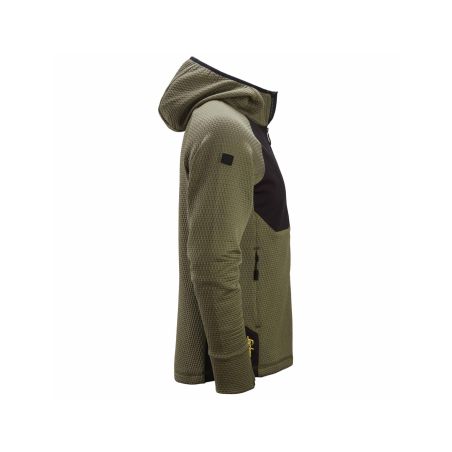 Mikina FlexiWork Active Comfort s kapucí khaki/černá - 2