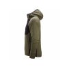 Mikina FlexiWork Active Comfort s kapucí khaki/černá - 3