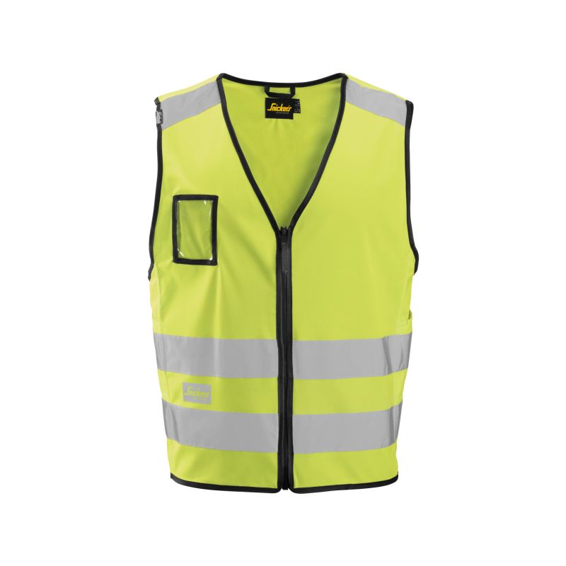 Reflexní vesta Snickers Workwear, třída 2 žlutá - 1
