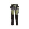 Pracovní kalhoty softshellové FlexiWork+ Stretch s PK khaki - 1