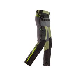 Pracovní kalhoty softshellové FlexiWork+ Stretch s PK khaki - 4
