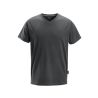 Tričko V-Neck tmavě šedé - 1