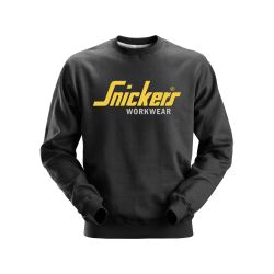 Mikina Snickers Workwear Classic s dlouhými rukávy černá - 1