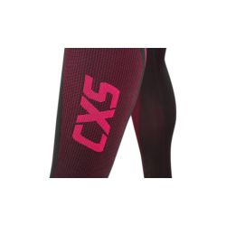 Spodky CXS SeamFlex LADY, dámské, funkční, černo-růžové - 7