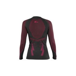Tričko CXS SeamFlex LADY, dámské, funkční, černo-růžové - 2