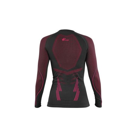 Tričko CXS SeamFlex LADY, dámské, funkční, černo-růžové - 2