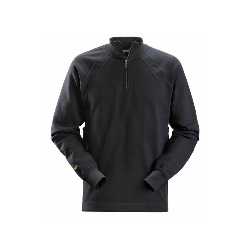 Mikina s MultiPockets™ na 1/2 zip šedá - 1