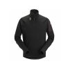Mikina funkční Mikrofleece na 1/2 zip černá - 1
