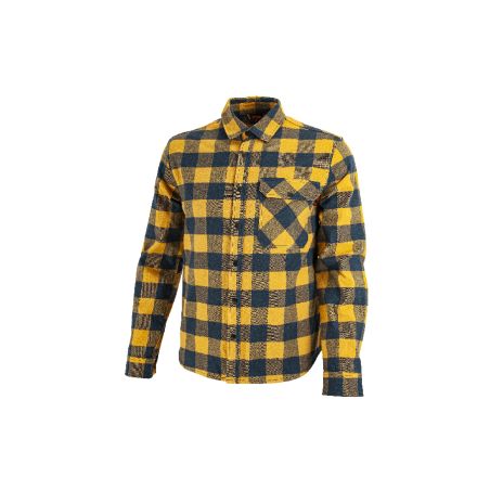 PIPPO Shirt ocher/blue - 1