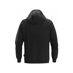 Mikina s kapucí a malým logem SW černá - 4