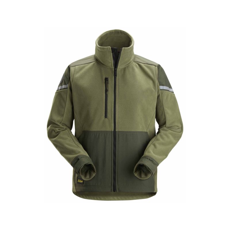 Bunda fleecová Windblocker khaki - 1