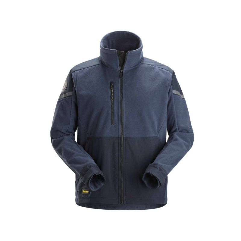 Bunda fleecová Windblocker tm. modrá - 1