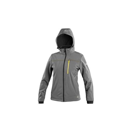 Bunda CXS STRETCH, dámská, softshell, šedá - 1