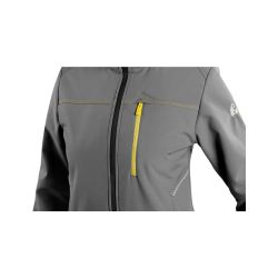 Bunda CXS STRETCH, dámská, softshell, šedá - 3