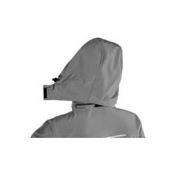 Bunda CXS STRETCH, dámská, softshell, šedá - 4