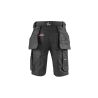 Kraťasy CXS LEONIS, pánské, černé s modro/červenými doplňky - 2