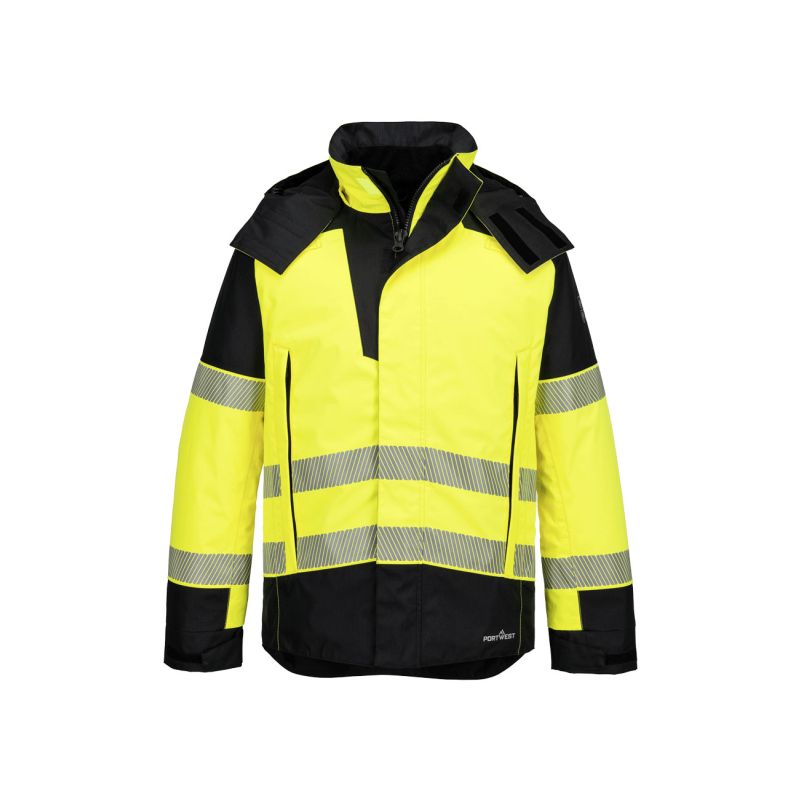 PW3 FR Modaflame Rain+ zimní bunda s vysokou viditelností - 2