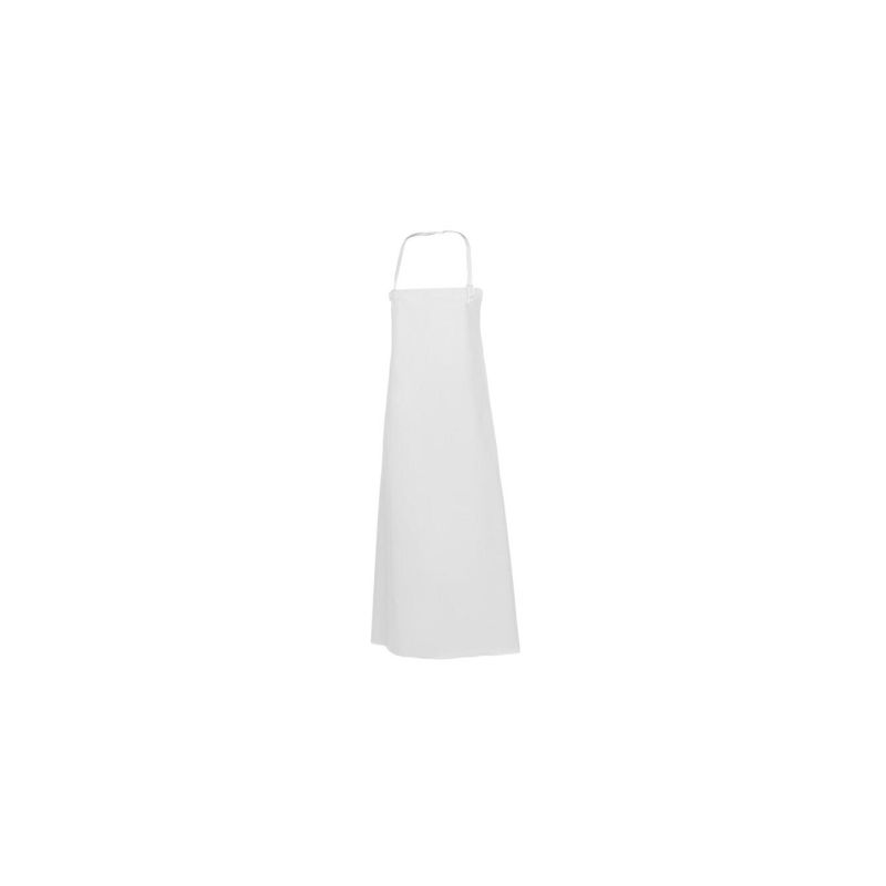 Zástěra Ansell PVC-45W, kyselin., bílá - 1